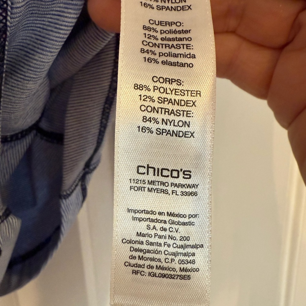 Chico’s Ruched Front Tank Top - Picture 7 of 7